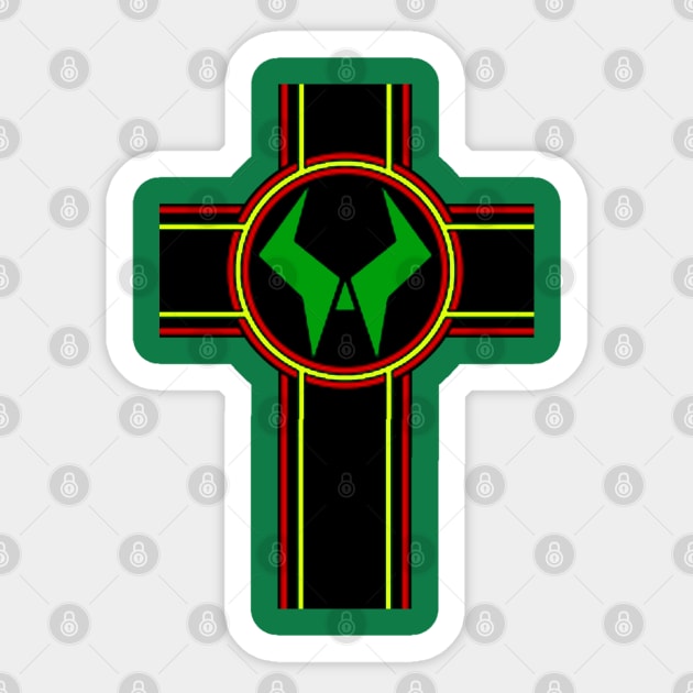 Doom Flag Sticker by Karambola